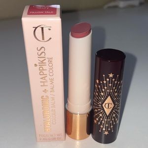 Charlotte Tilbury Hyaluronic Happikiss Hydrating Lipstick Balm In Pillow Talk